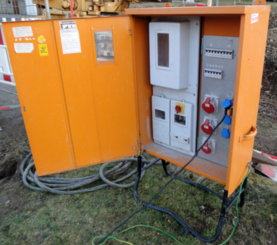 Baustromkasten bei DC Elektromeisterbetrieb in Mannheim