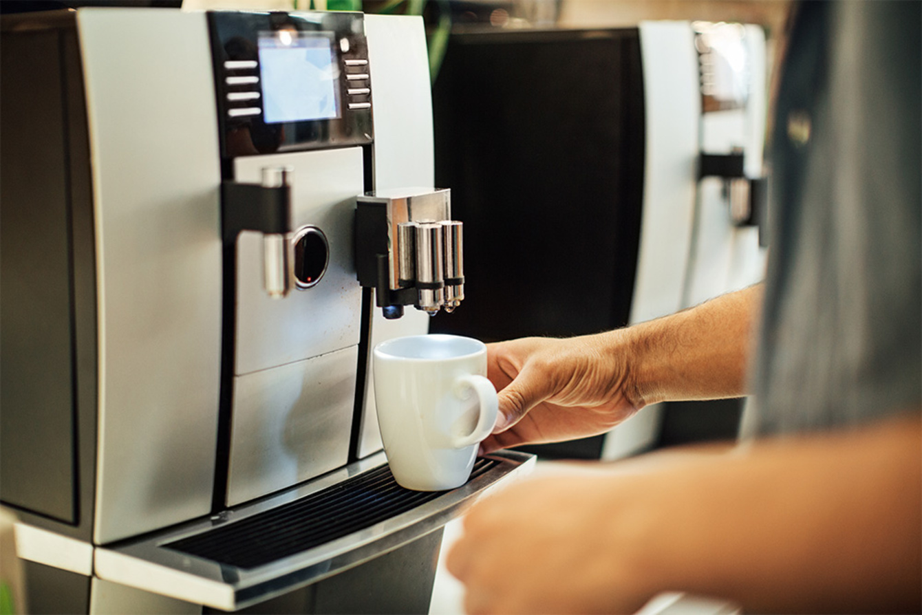 Kaffee­maschinen bei DC Elektromeisterbetrieb in Mannheim