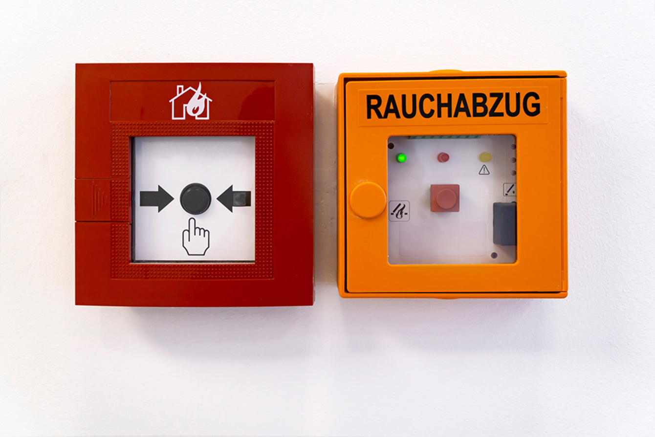 Rauchwärme­abzug bei DC Elektromeisterbetrieb in Mannheim
